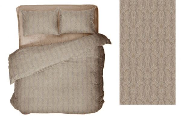 Комплект постільної білизни 1,5 сп. Avinon бежевий Luna 