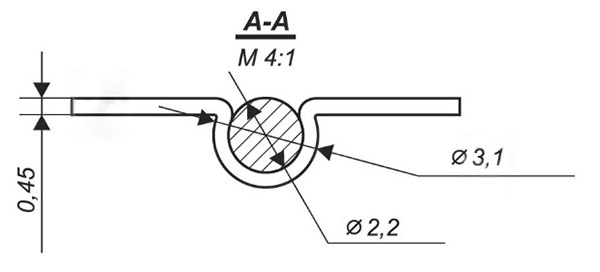 Дріт колючий Концертина-500/3 18-24 м