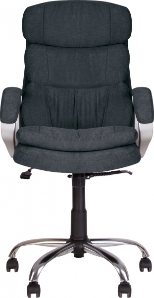 Крісло Nowy Styl DOLCE ANYFIX CHR68 SORO95 темно-сірий 