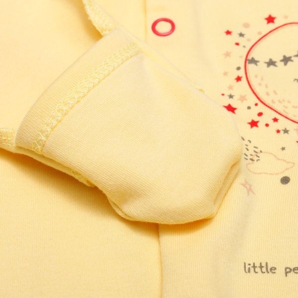 Боди детское Маленькие люди 437-110 р.68 желтый 