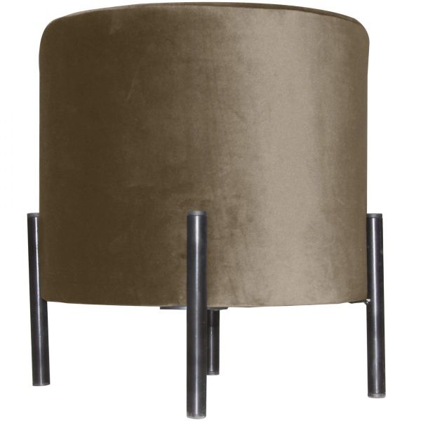 Пуф Ракета велюр Jasmin 16 бежевый 