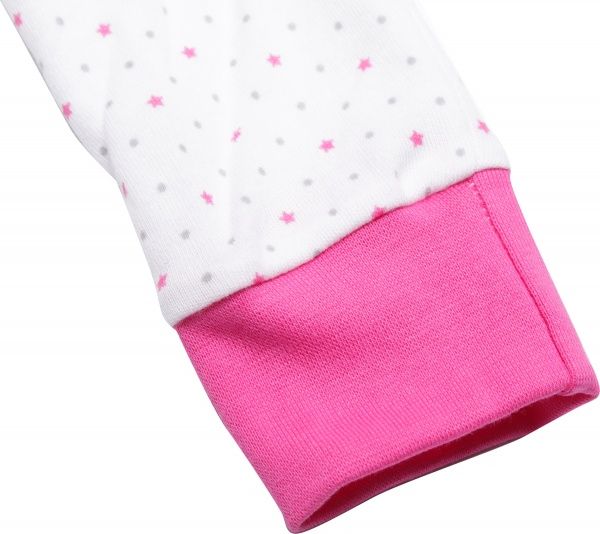 Штани для новонароджених Baby Veres Hello Bunny р.62 біло-рожевий 