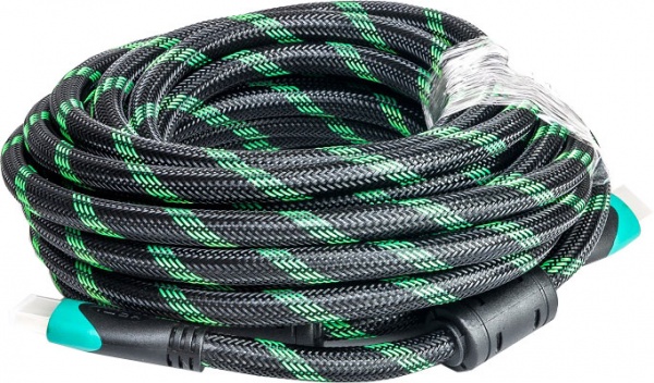 Кабель PowerPlant HDMI 5 м (KD00AS1248) HDMI - HDMI, 2.0V, Double ferrites, Highspe 