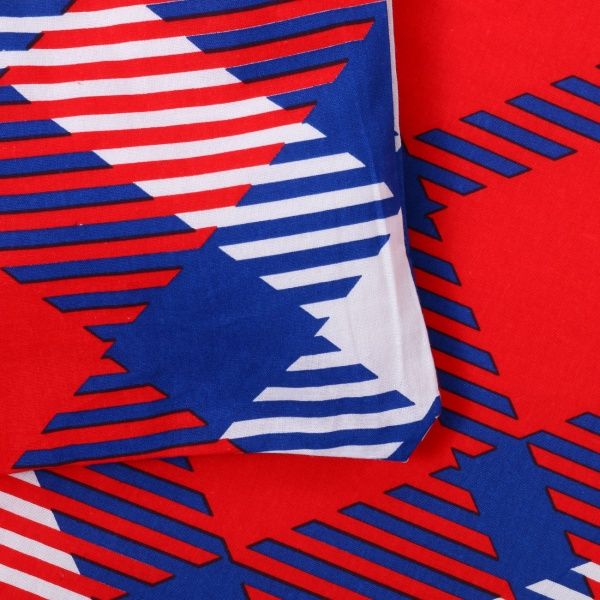 Комплект постельного белья Клетка 1,5 красный Rigel 