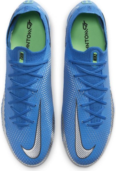 Бутсы Nike PHANTOM GT ELITE FG CK8439-400 р. US 11 синий