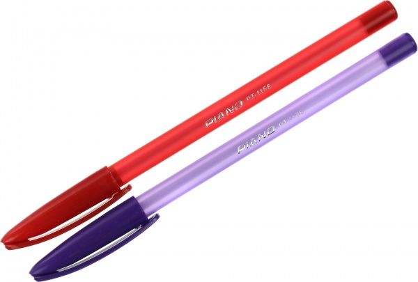 Набор ручек шариковых Piano PТ-1158 синий 