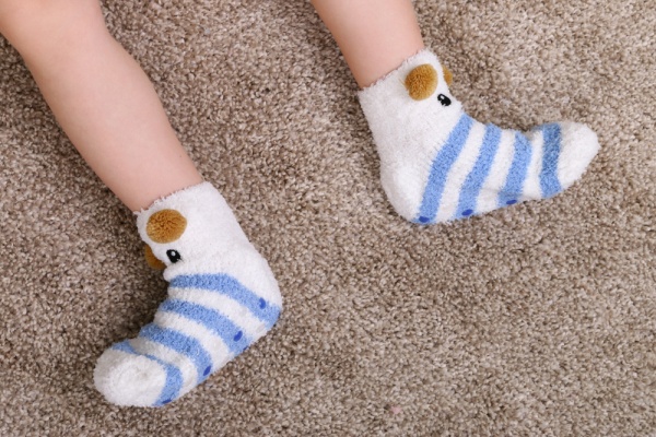 Носки для мальчиков Maxwin KIDS Страйп р.26-28 голубой с белым 