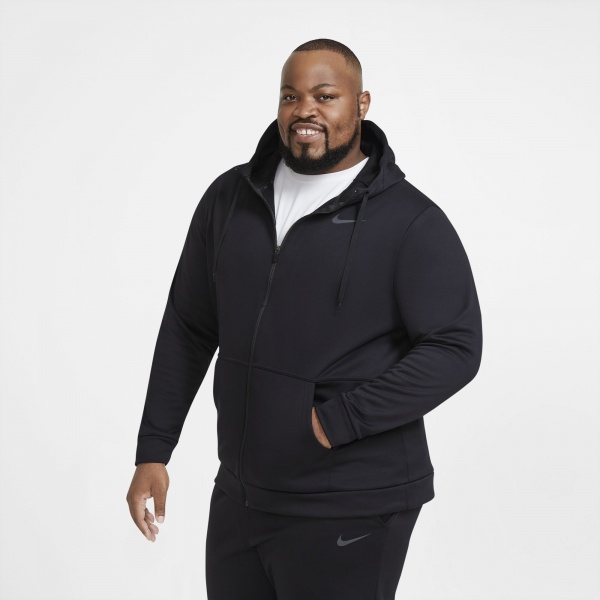 Джемпер Nike M NK TF HD FZ CU6231-010 р. 2XL чорний