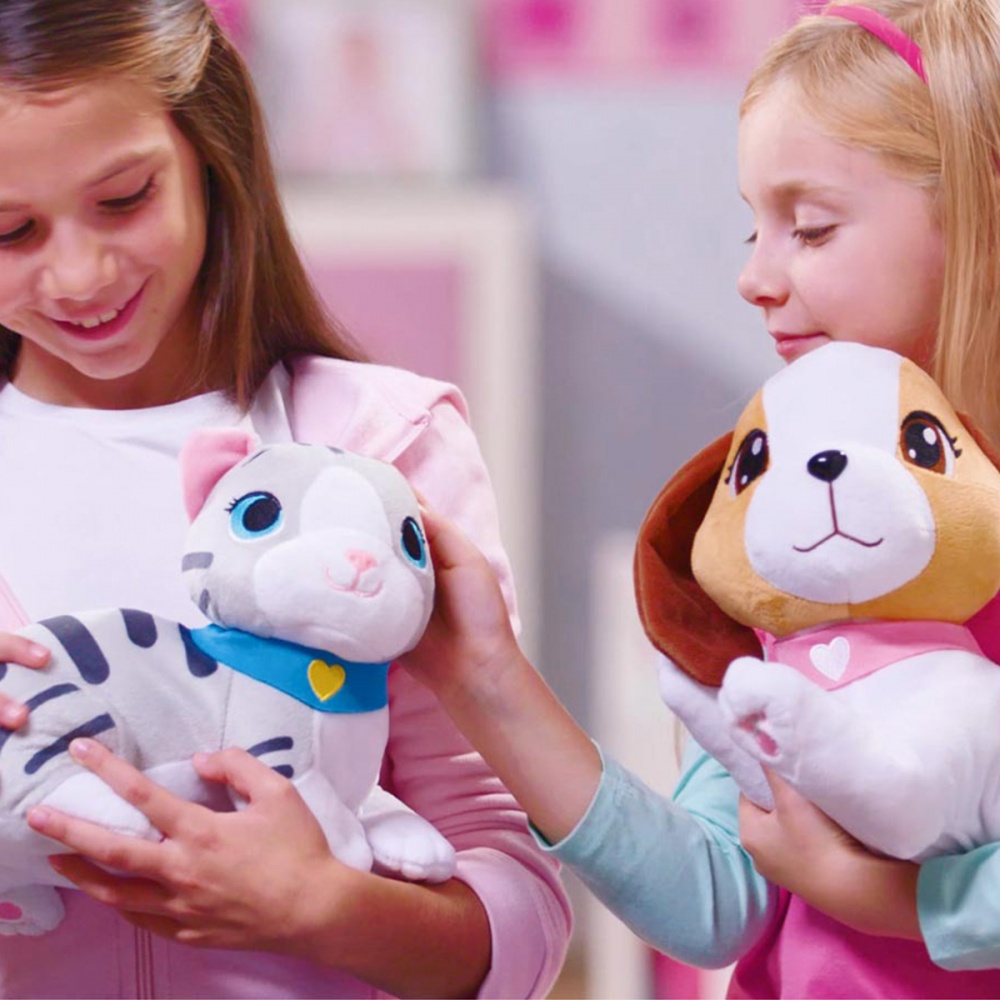 М'яка іграшка Sbabam серії Big Dog Мама бігль з сюрпризом 23 см різнокольоровий 44/CN-23-2