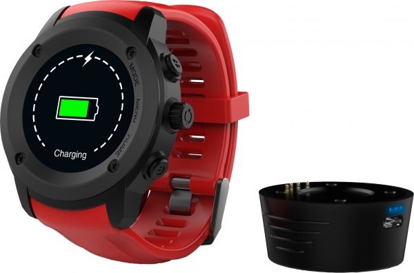 Смарт-часы Nomi W30 black/red 