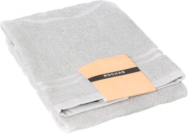Полотенце Essential 50x80 см светло-серый Rochas 
