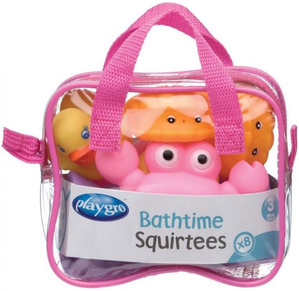 Іграшка-бризкалка Playgro набір 8 шт. для дівчаток 4 155