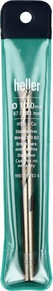 Свердло по металу Heller HSS-Cobalt 88x132 мм 10 мм 21243