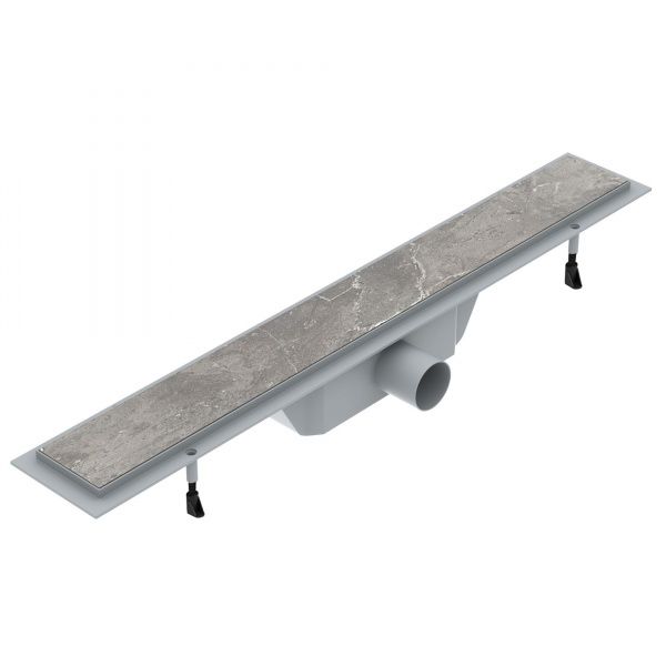 Душевой канал Imprese d44700T с решёткой под плитку 70 см