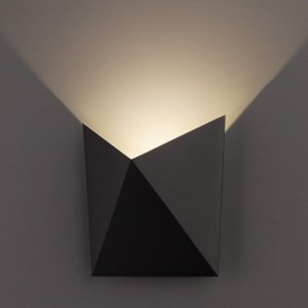 Светильник уличный настенный Strotskis Techno LED 9 Вт матовый черный 1517 