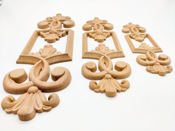 Декоративна панель дерев'яна вертикальна 1 шт, DV.20.70 70х237x7 мм 