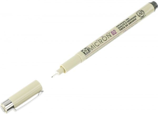 Линер PIGMA Micron (0.2) Черный  0,3 мм SAKURA