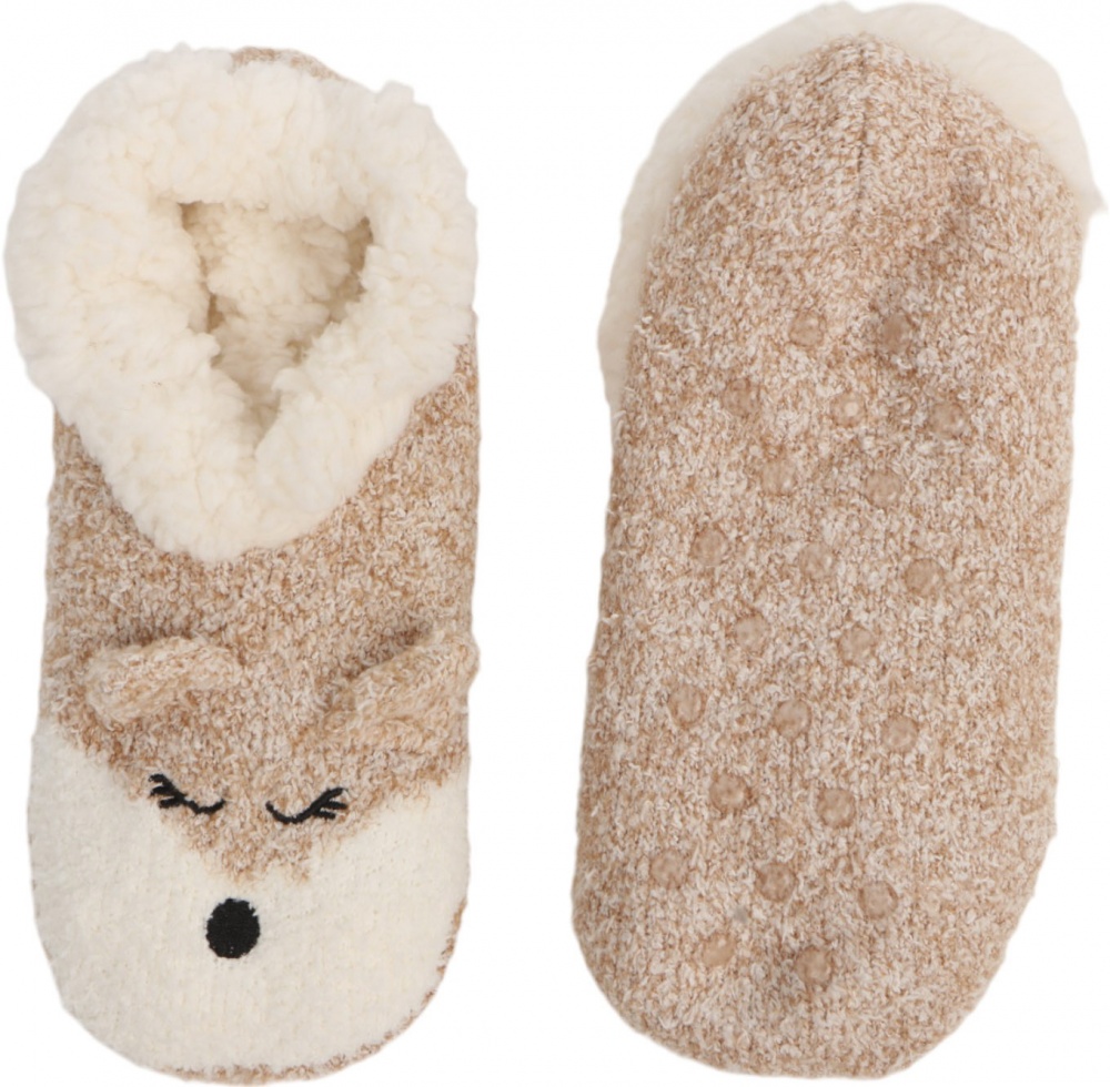 Взуття домашнє La Nuit Home Лисятко р.36/37 бежевий