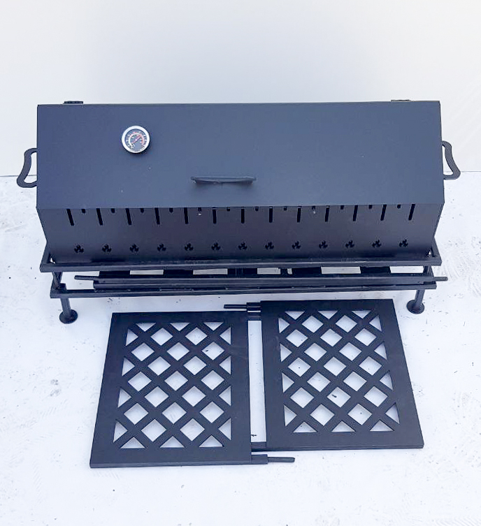 Мангал-барбекю Садовый с 2 ​​боковыми полками