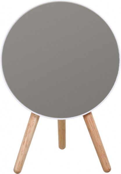 Дзеркало косметичне Luna на дерев'яних ніжках 24х16,5 см білий LT1907-1 