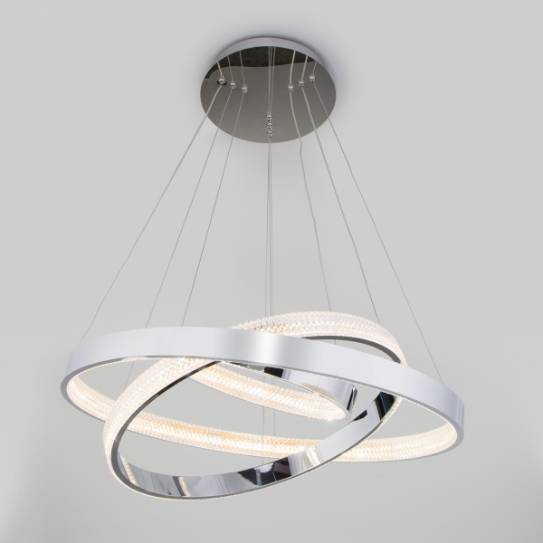 Подвес Smart Posh пульт ДУ/Wi-Fi LED 90276/3 хром