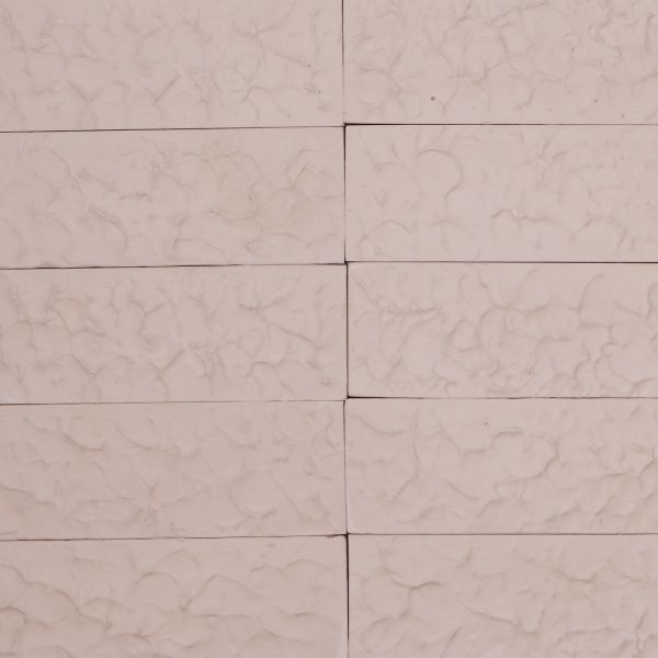 Плитка гипсовая прямая Бриз розовый 0,5 кв.м 