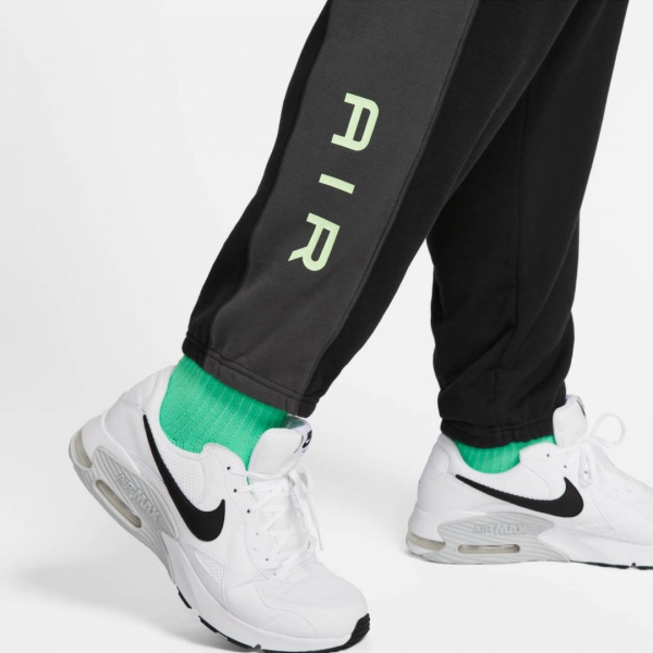 Штани Nike M NSW NIKE AIR FT PANT DQ4202-011 р. S чорний