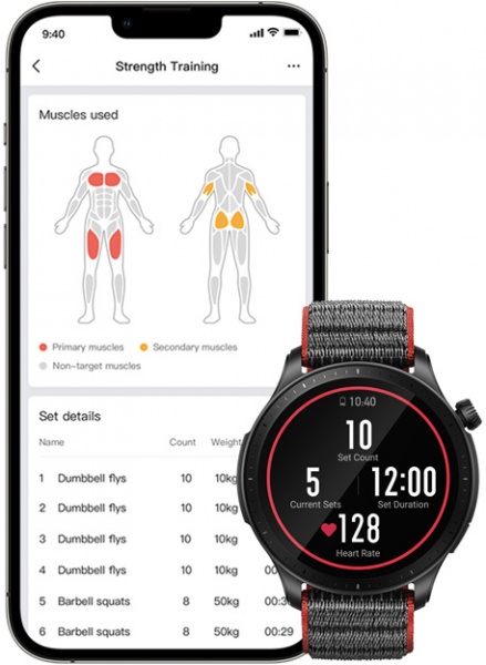 Смарт-годинник Amazfit GTR 4 vintage brown leather (955545)