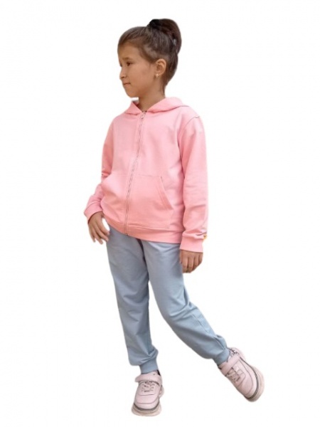 Спортивный костюм Bibo р.164 персиковый с серым 9601 