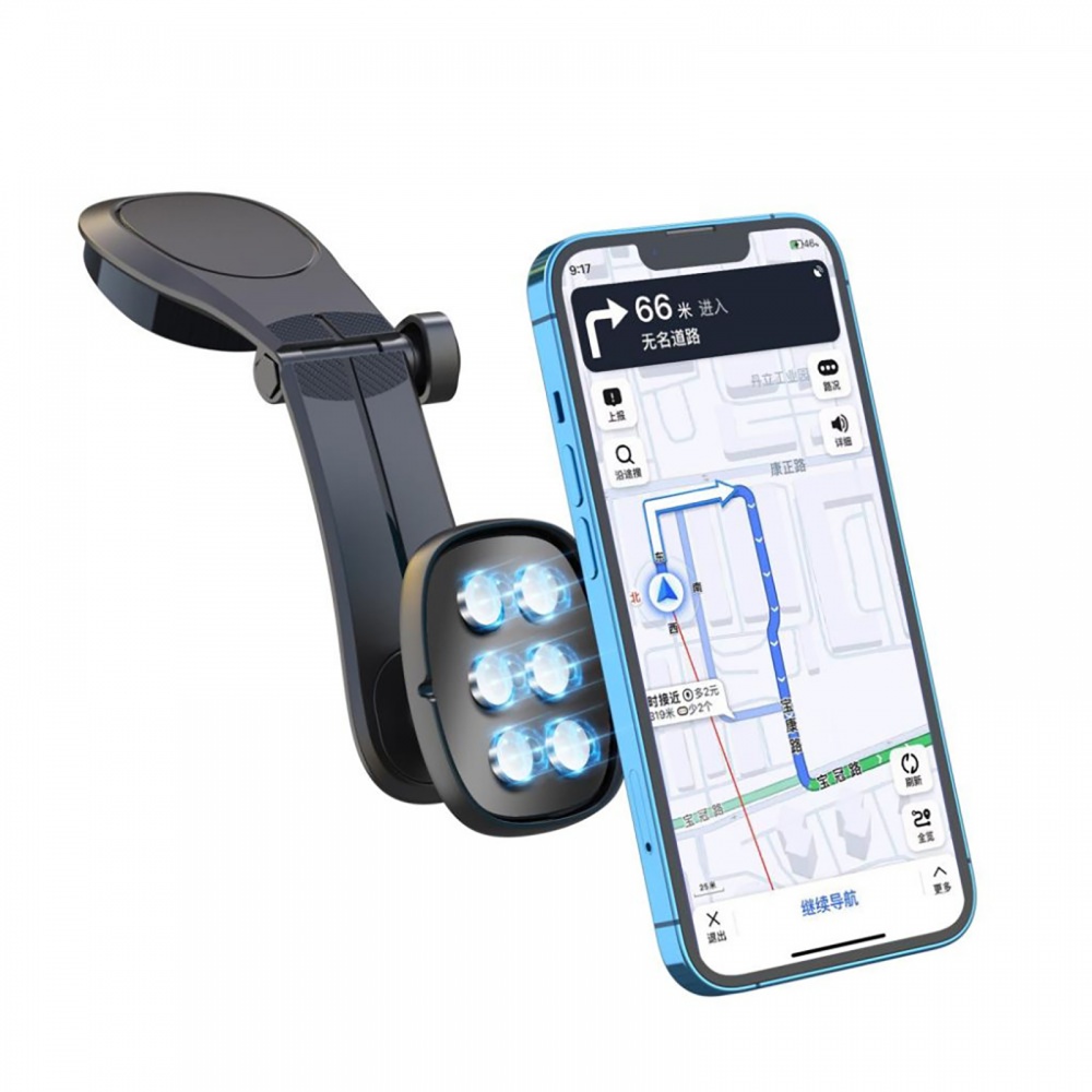 Автотримач магнітний для телефону C101 black black