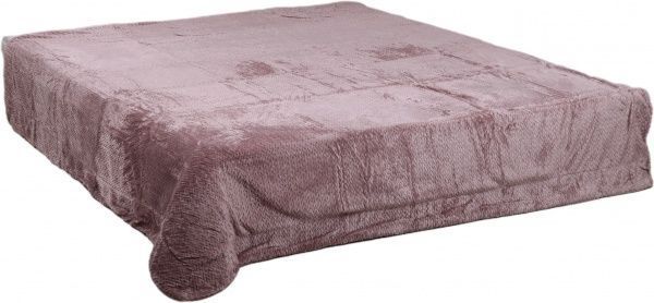 Покривало декоративне Коса Жакард 160x200 см La Nuit пудровий 