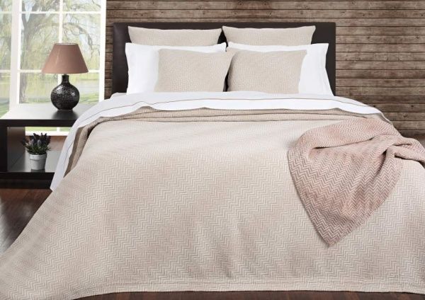 Покрывало Reiriz 160x220 см La Nuit бежевый 