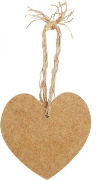 Панно Сердце 8,5x7 см 2 шт. Rosa Talent 