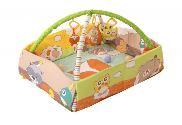 Развивающий коврик Baby Team с дугами и бортиками 8566