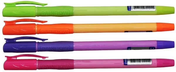 Ручка кулькова CLASS Ergo School 0,5 мм синя 4 кольори корпусу 346С 