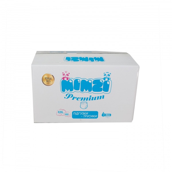 Подгузники-трусики Mimzi XXL 15+ кг 102 шт.