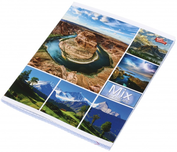 Тетрадь школьная уф-лак 96 листов в клеточку в ассортименте Мечты сбываются