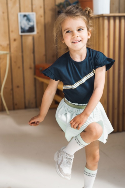 Юбка р.116 ментоловый V42977-37 