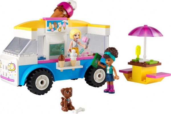 Конструктор LEGO Friends Набор для сборки «Фургон с мороженым» 41715