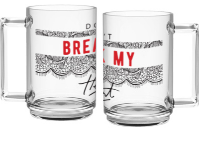 Чашка Don't break my heart 330 мл Berlin Galleryglass