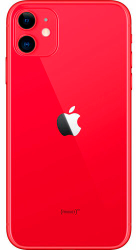 Смартфон Apple iPhone 11 4/128GB red (MHDK3FS/A) 