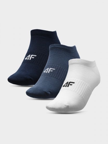 Носки 4F NOSD4-SOM301-10S+32S+31S бело-синий р.43-46