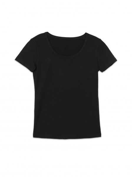 Футболка женская Conte р. 50 черный Basic Collection LF 2022 