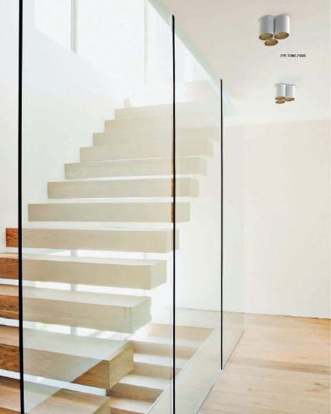 Светильник точечный Nowodvorski Eye Tone 10 Вт GU10 белый/золото 7666 