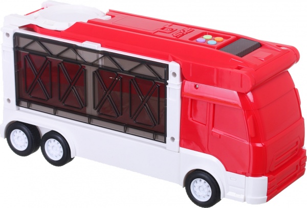 Іграшка Shantou Евакуаційний контейнеровоз-гараж червоний OTB0581804