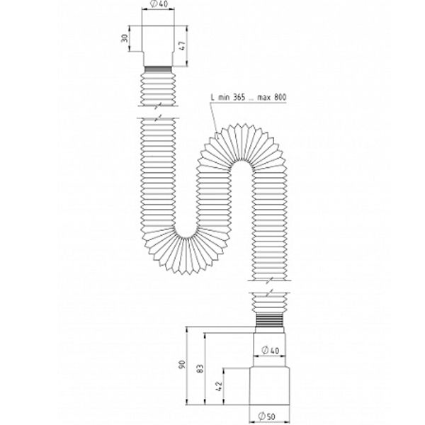 Труба гофрована Water House G 01.01