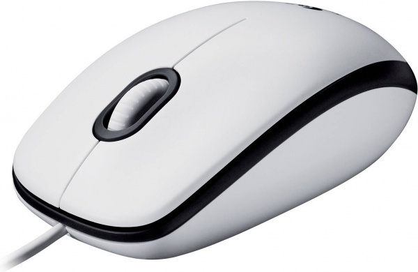 Миша Logitech M100 EMEA white (910-006764) 