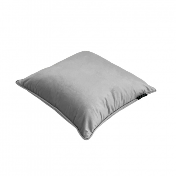 Подушка декоративная VELOUR 50x50 см стальной Decora textile 