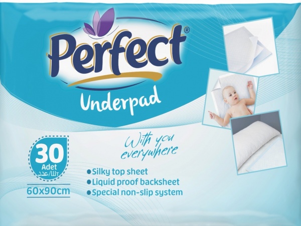 Пеленка Perfect Underpad 60х90 см белый 
