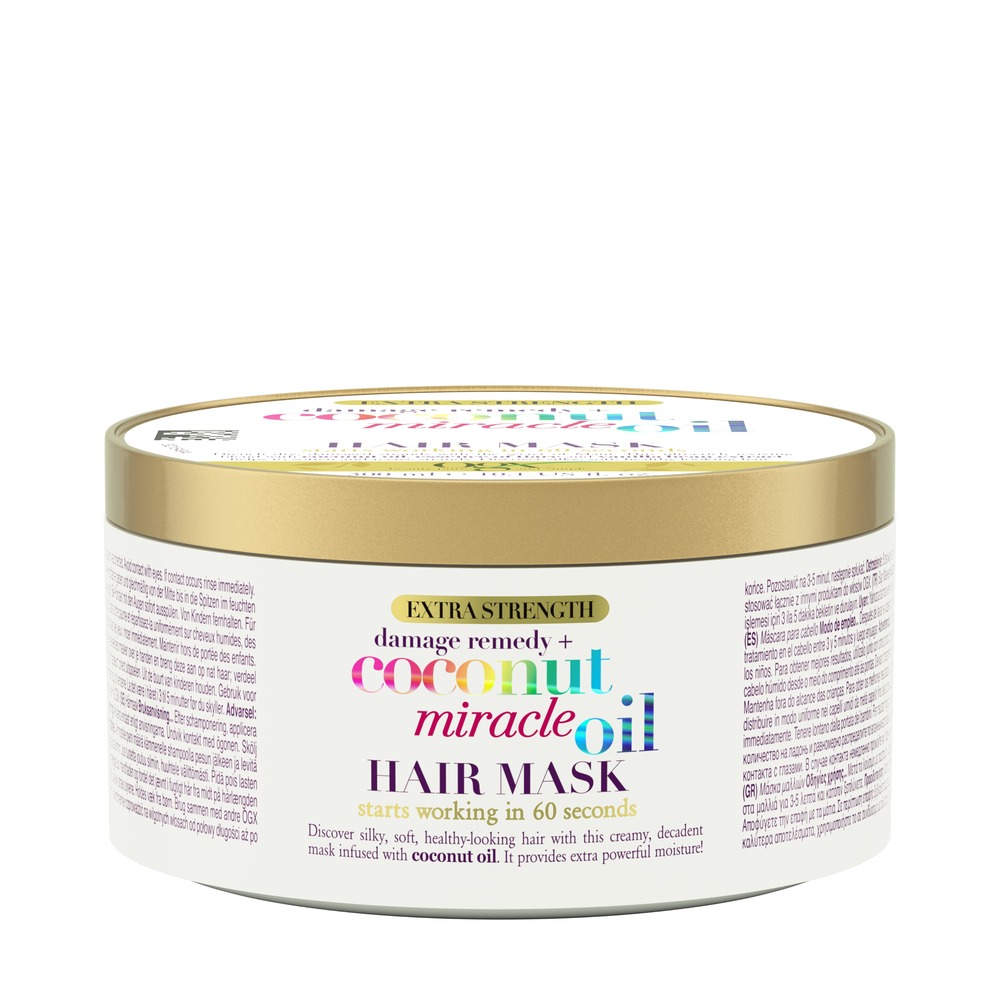 Маска для волос Ogx с кокосовым маслом для укрепления 300 мл